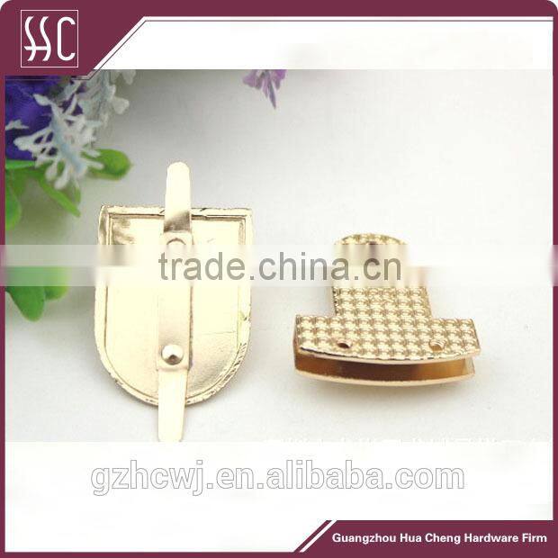 38mm metal lock, metal lock for bag accessory made in China, Guangzhou metal lock