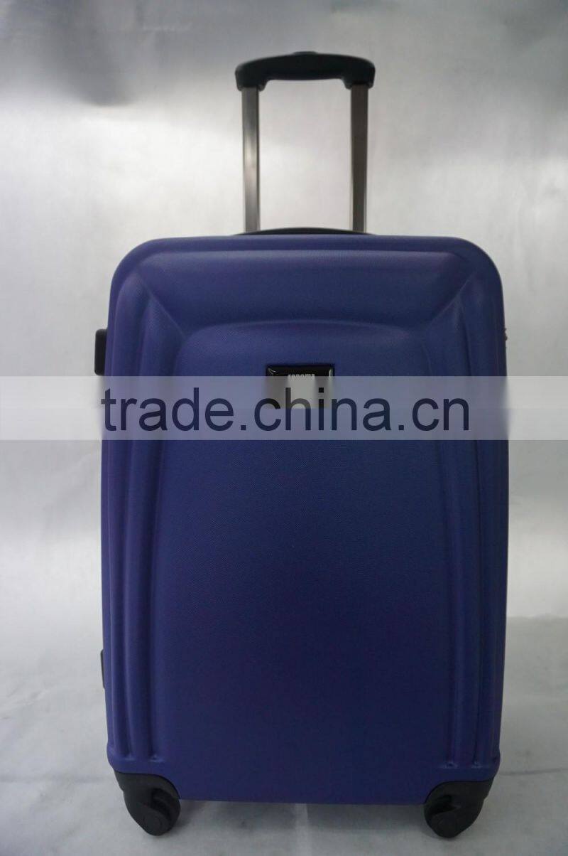 2016 china factory trolley Fashion ABS trolley suitcase / travel luggage /plastic suitcase
