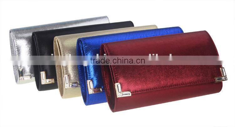 Silver bag PU woman evening clutches clear tote bags clutch bag