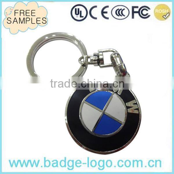 top quality gold meatl key chain