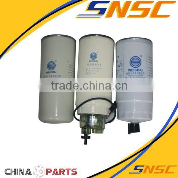 Weichai engine parts ,oil filter ,air filter ,612630080203,fuel filter