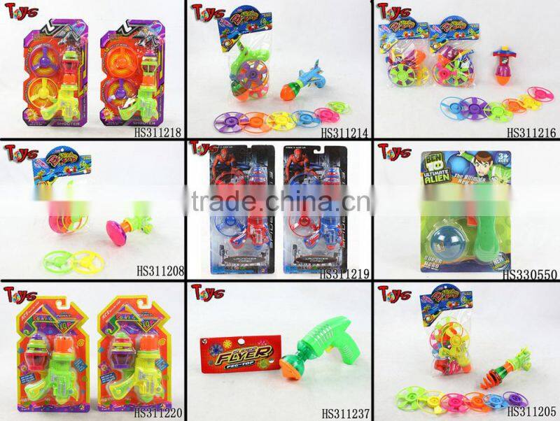 intelligent super plastic spinning top toy games for kids