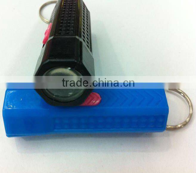 mini plastic keychains led torch