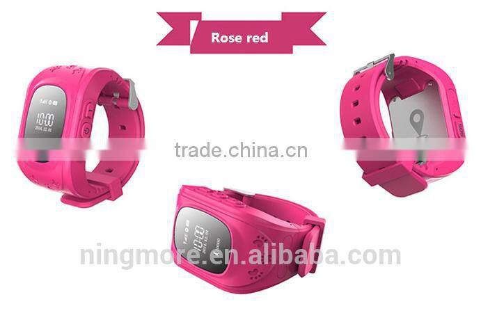 2016 ningmore make Mini GPS Tracker Watch for Kids and Elderly GSM Monitor Sos Phone Call