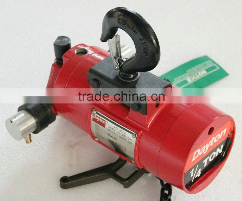 PNEUMATIC AIR CHAIN HOIST, LINK CHAIN ,1/4T,1/2T,1T CAPACITY