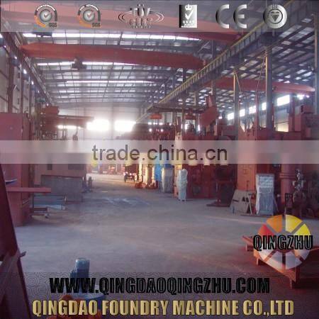 QXY Series Steel Plate Pretreatment Line Pedrail Shot Blasting Machinery