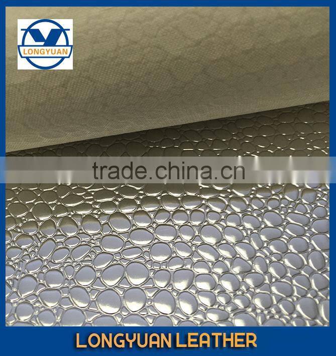 Leather Foil Metallic Leather Mirror Fabric