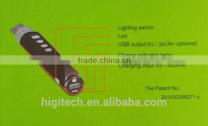 2015 HIGI self stick with power bank and shutter for iPhone , Samsung etc