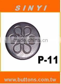 Press Snap Fastener Cap Embossed P-11