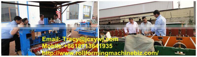JCX35-125-750 Colored steel roll forming machine
