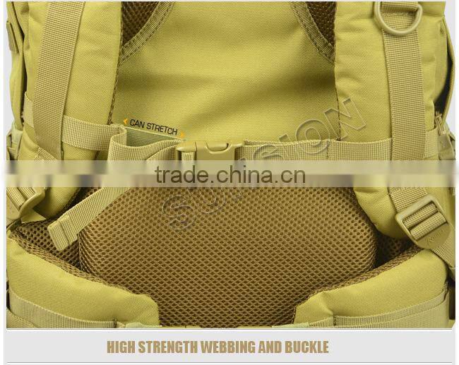 Large Capacity Load Bearing Bag with Metal Frame