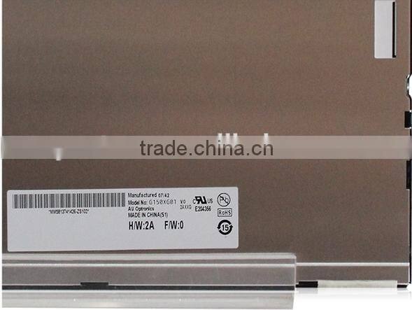 15" AUO LCD panel G150XG01 V0 for industrial machine and medical machine