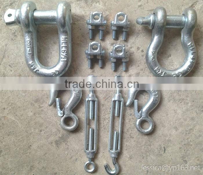 JK Steel Guy Clip / Steel Wire Rope Clamp / Loop Clamp / Cable Clip
