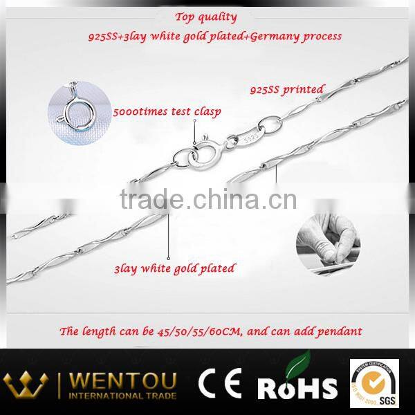 Factory out let good price many styles 925 sterling silver chain