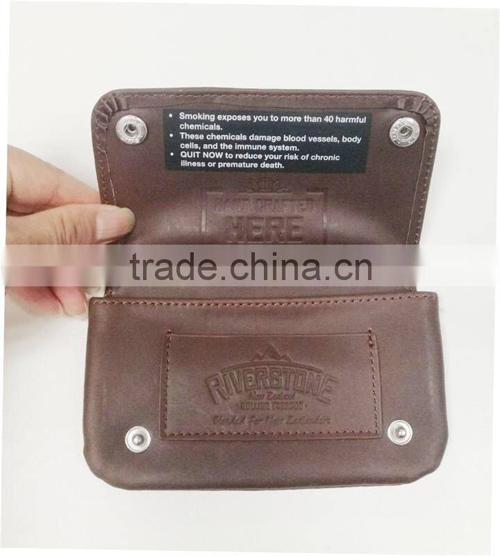 High quality tobacco pouch with zipper factory wholesale