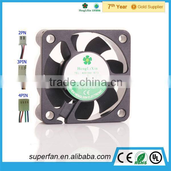 China Manufactory 4007mm Micro Cooling Fan 12V DC Cooling Fan 4007 with CE, CCC, UL, ROHS Approved HD4007B12H