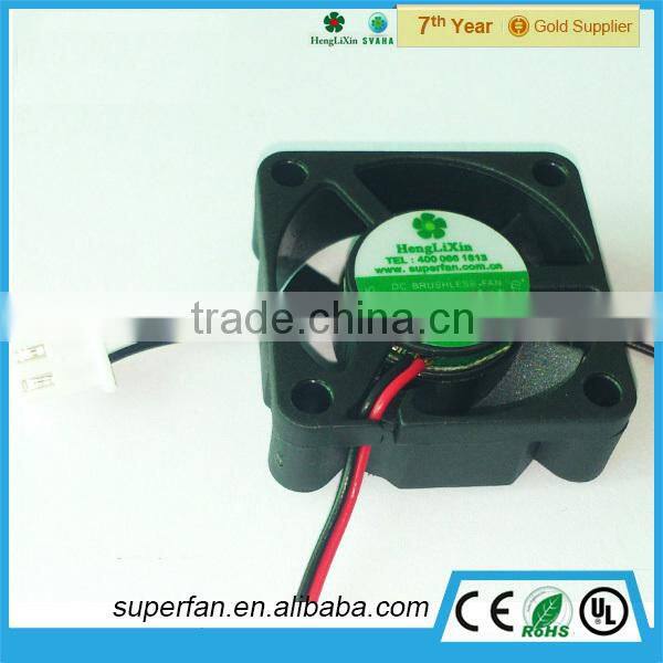 Small Plastic Fan 30mm DC Brushless Cooling Fan HD3010 Ball bearing with high middle and low speed