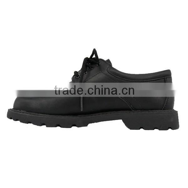 Factory Wholesale Teenager Boys Lace Up Formal Leather School Shoes