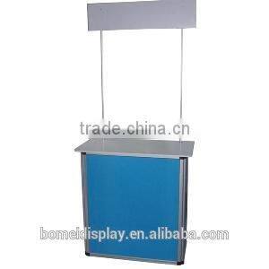 Portable expo usage straight screen style folding sales desk
