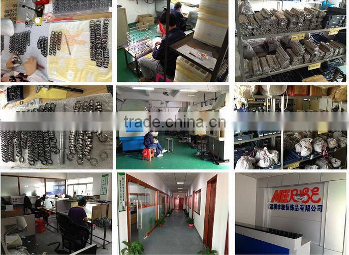 Good quality Stainless Steel Jewellery Bracelet with Black Zircon