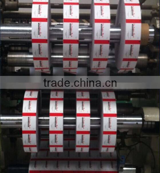 Food grade sugar packaging pe coated sachet paper in rolls