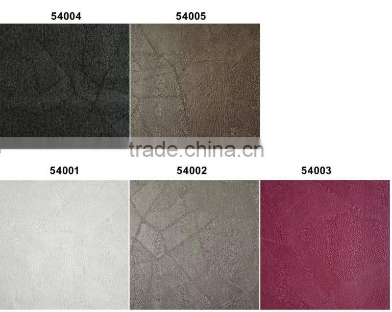 3D leather wallpaper for TV background wall /bedroom