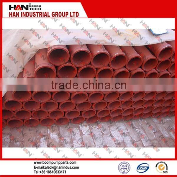 seamless pipe ST52 DN125/5.5" Concrete Pump Pipe 4.5mm