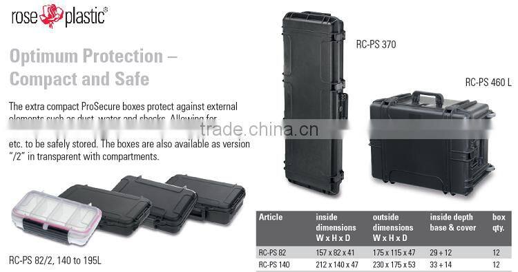 Hard solid durable protective injection mold sturdy storage stable handheld portable packaging box EVA foam car computer case