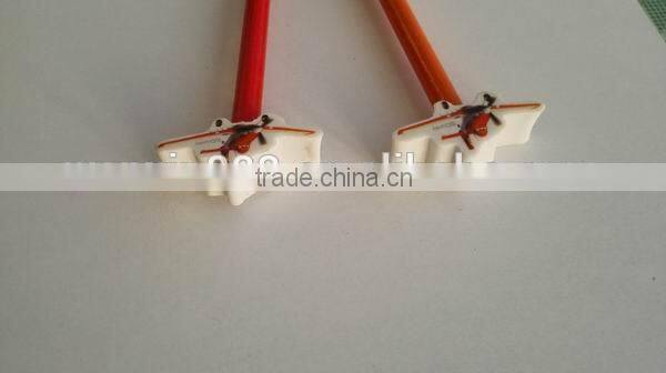 custom fancy pencil with eraser toppper