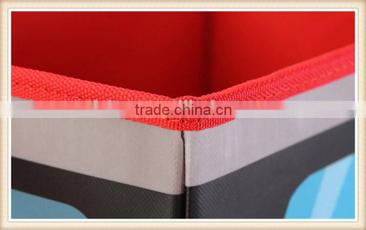 Car style printing child toy Storage Box