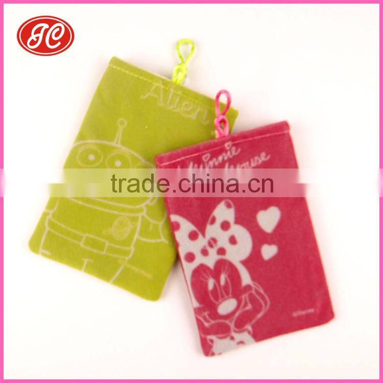 small quantity clothing manufacturer hand made bags waterproof microfiber phone pouch