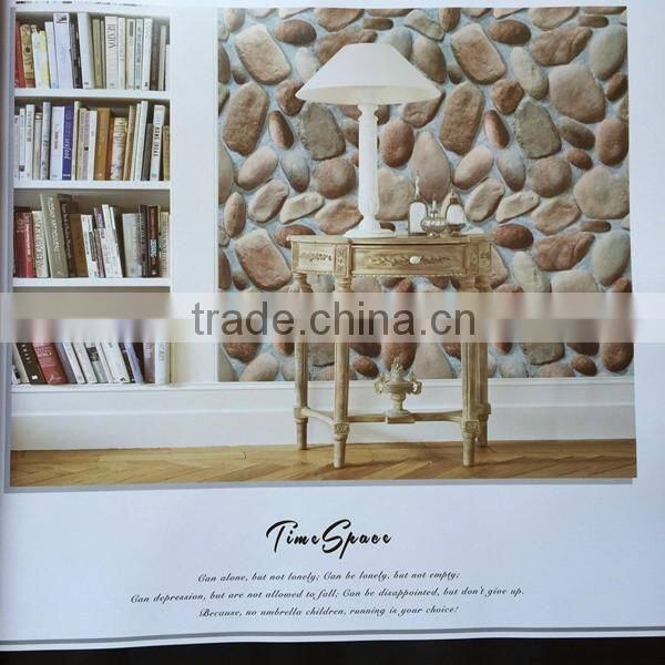 river rock pattern vinyl wallpaper