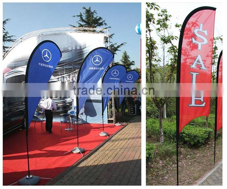 beach feather car flag pole