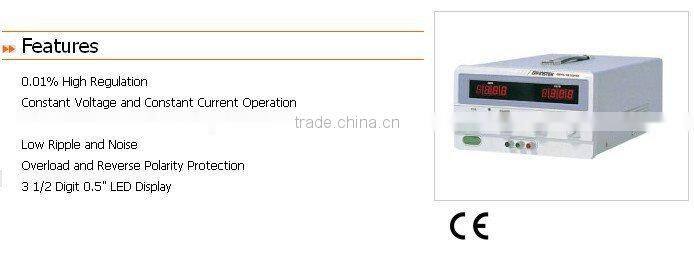 single output, 240W, 8v, 30A, linear DC power supply GPR-0830HD
