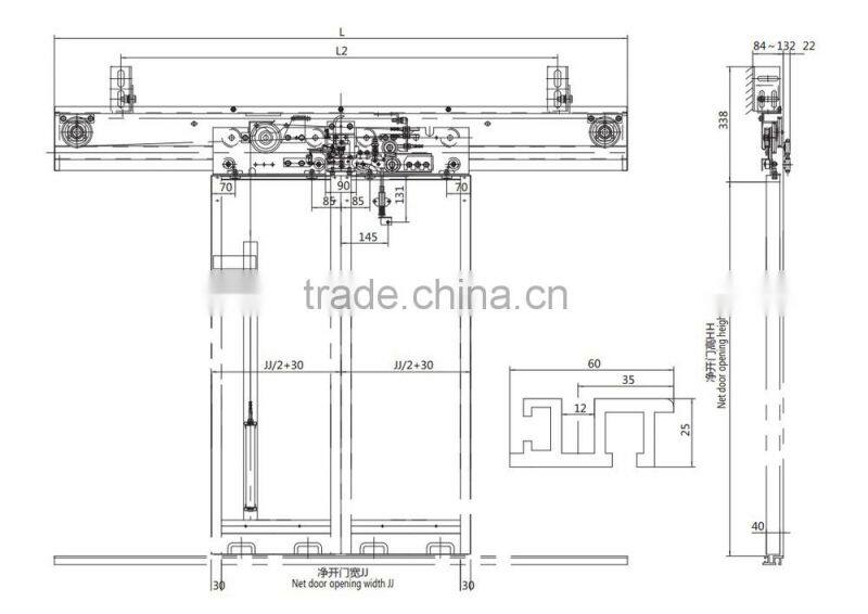 Lift Spare Part Elevator Door Parts