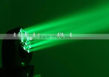 led mini moving head 36*3W RGBW