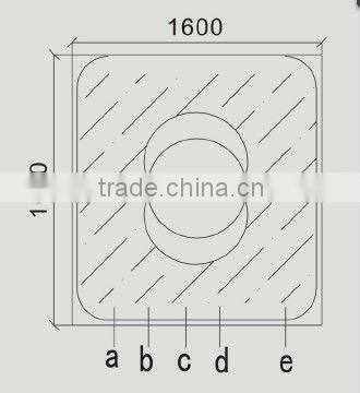 2014 Durable fiberglass easy to install swimming Pool Filter