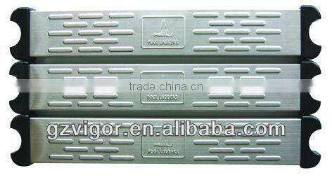 swimming pool adjustable step ladder