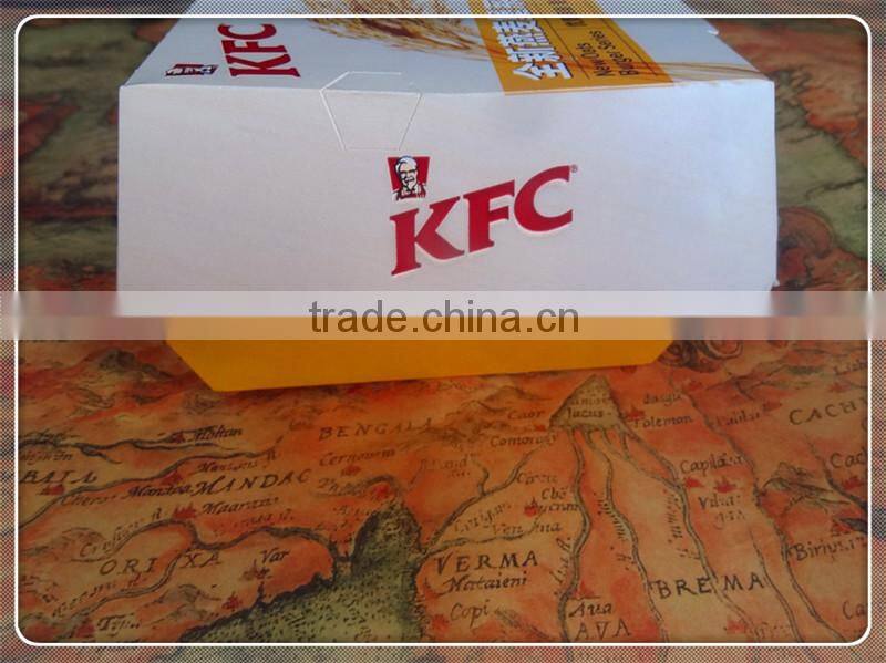 Custom Logo Disposable Wholesale Paper Hamburger Packaging