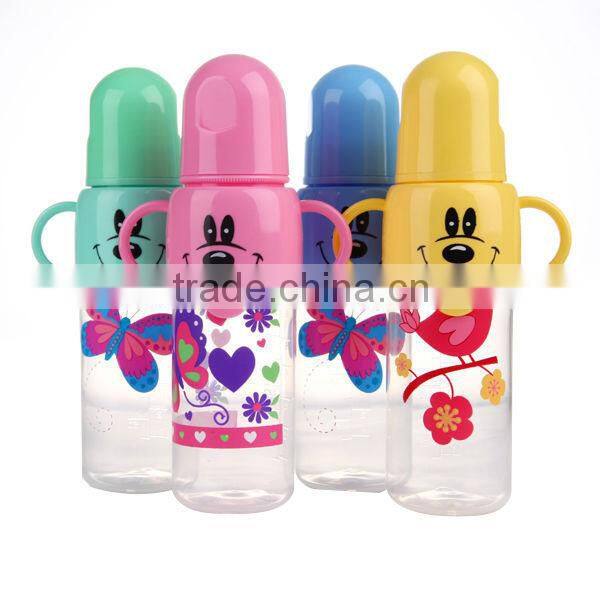 High Quality PP Feeding Bottle Cute Shaped Baby Nurser China Baby Bottle