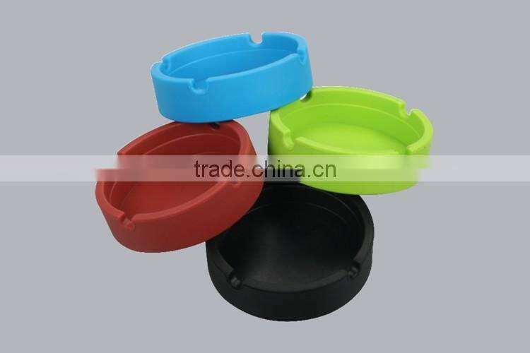 easy clean circular silicon ashtray,silicone ashtray for promotion,silicone ashtray from China manufacturer