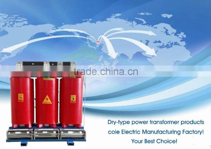 Insulated Dry Type 10kv 3 Phase Power Usage Transformer high quality