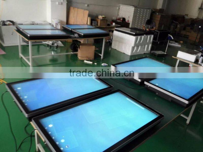 EKAA 2000nits IP65 waterproof standard floor standing 65 inch outdoor lcd display