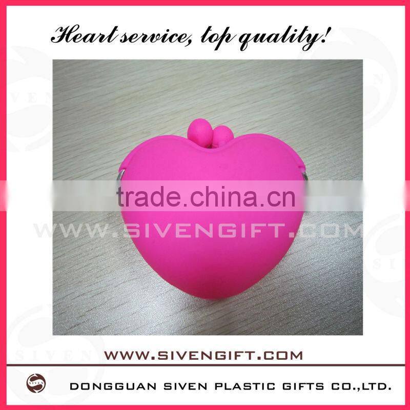 Hot Selling rubber solicone wallet for women new 2014