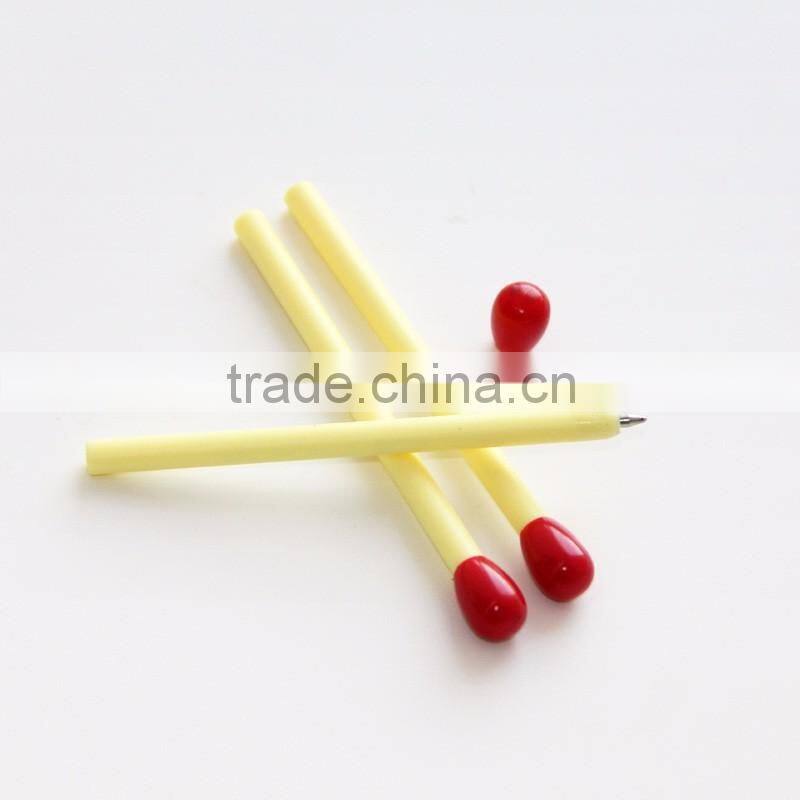 matchstick shaped mini ball pen gift ballpoint pen for kids