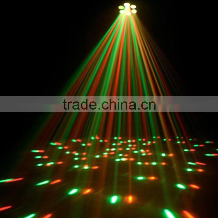 Professional Stage Lighting American DJ Light DMX 6CH 3in1 RGB Six Eye LED Bubble Effect Light