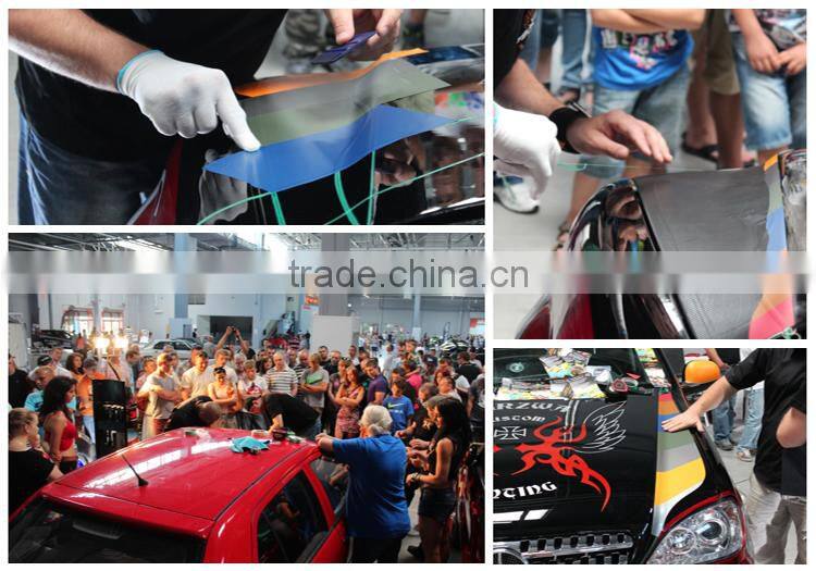 Knifeless tape finish line car wrap tool