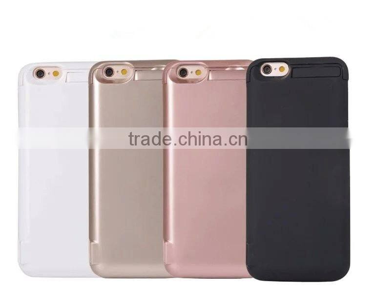 2016 hot selling battery charger for phone case, battery charger case for iphone 6, battery case for iphone