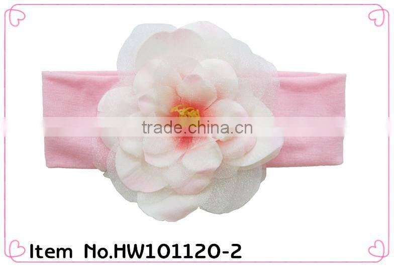 summer girls crochet flowers headwrap