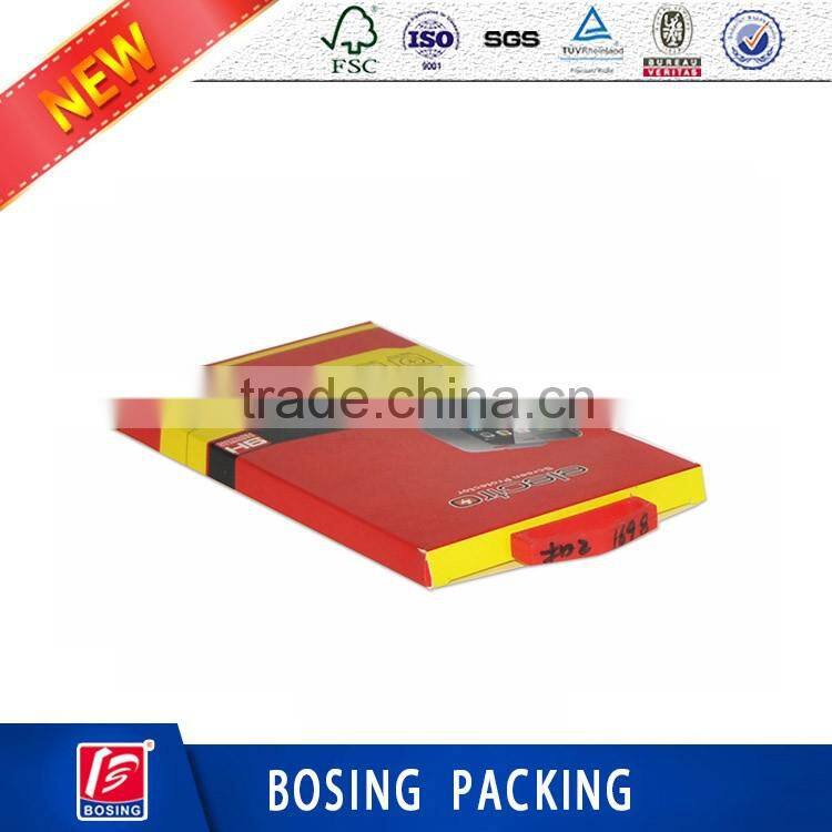 custom phone screen protector paper box packaging box